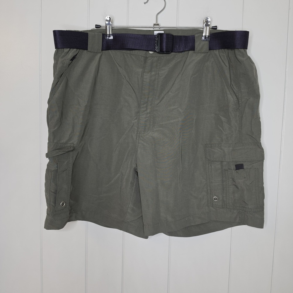 World Wide Sportsman Islamorada Florida Grayish Green Color Size 38 100%...